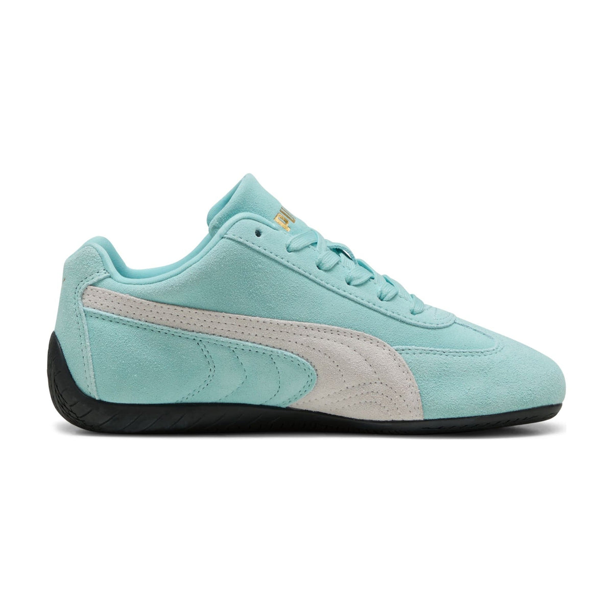 PUMA Speedcat OG Big Kids (GS) Sneakers — Safe Lake/PUMA White Suede Low-Top