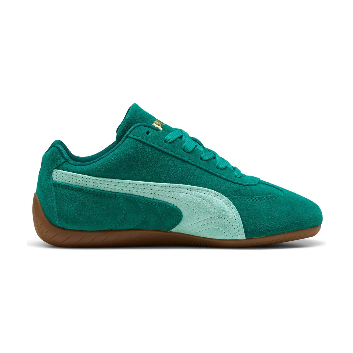 PUMA Speedcat OG Big Kids (GS) Sneakers — Wild Green/Mint Melt Suede Low-Top