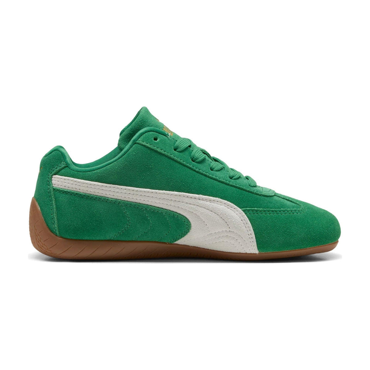 PUMA Speedcat OG Big Kids (GS) Sneakers — Archive Green/PUMA White Suede Low-Top
