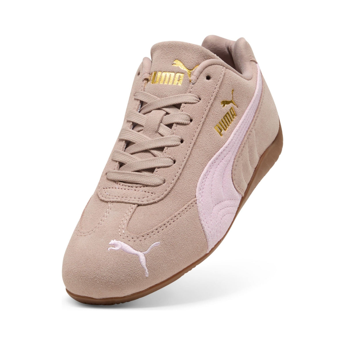 PUMA Speedcat OG Big Kids (GS) Sneakers — Rose Latte/Pearl Pink Suede Low-Top
