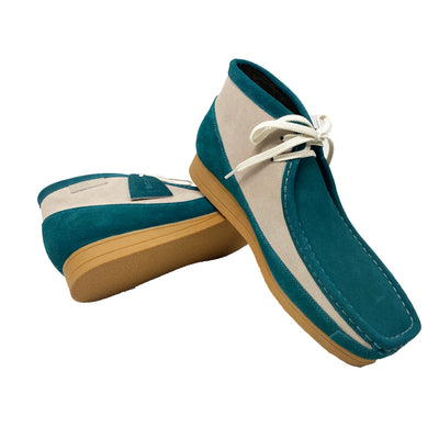 British Walkers New Castle Men's Powder Blue Suede Casual Shoes view 51