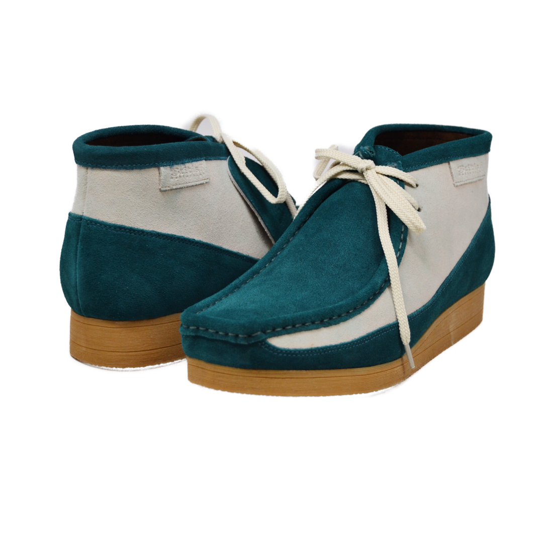 British Walkers New Castle Men's Powder Blue Suede Casual Shoes view 53