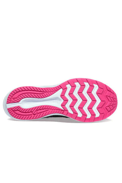 Saucony Cohesion 16 Women's Sneakers — Black/Fuchsia Running