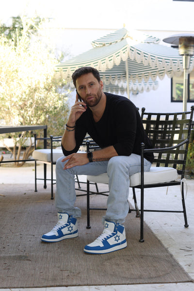 Air Maccabees High Top (Blue)