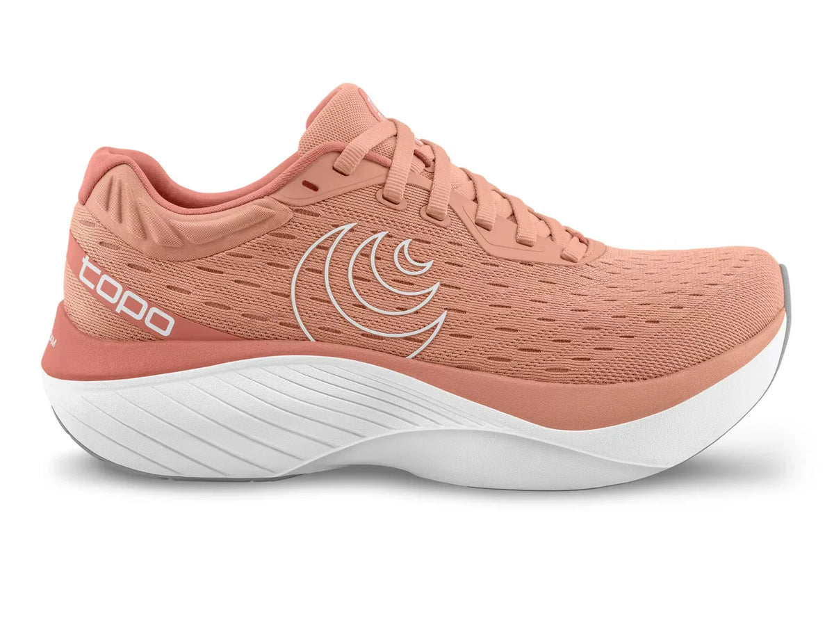 Topo Atmos W069 Women's Sneakers — Dusty Rose/White Running – product view 2