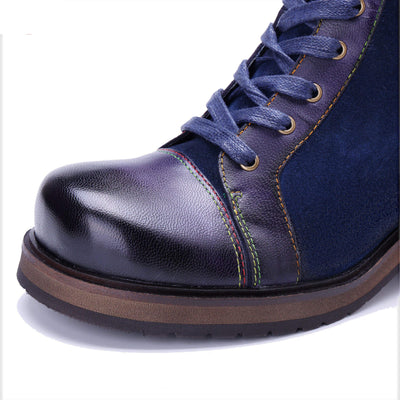 Colorstepshoes Midnight Charm Lace-Up Ankle Boots