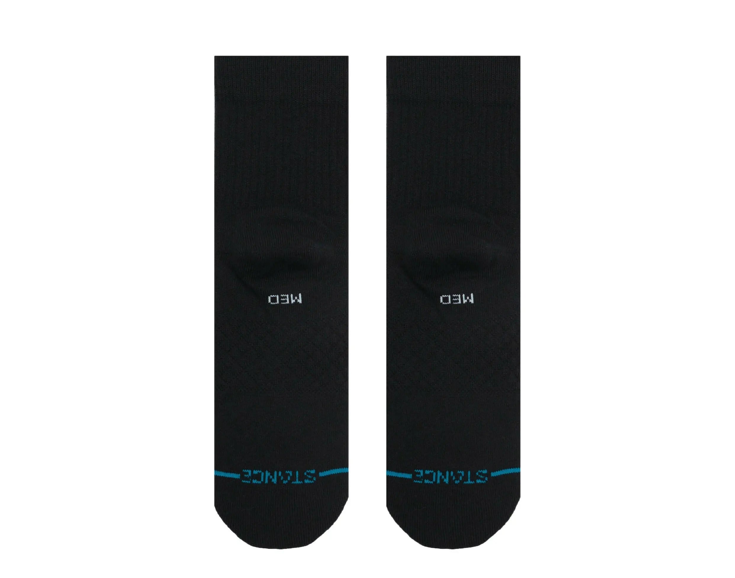 Stance Icon Quarter Classic Ankle Socks Black