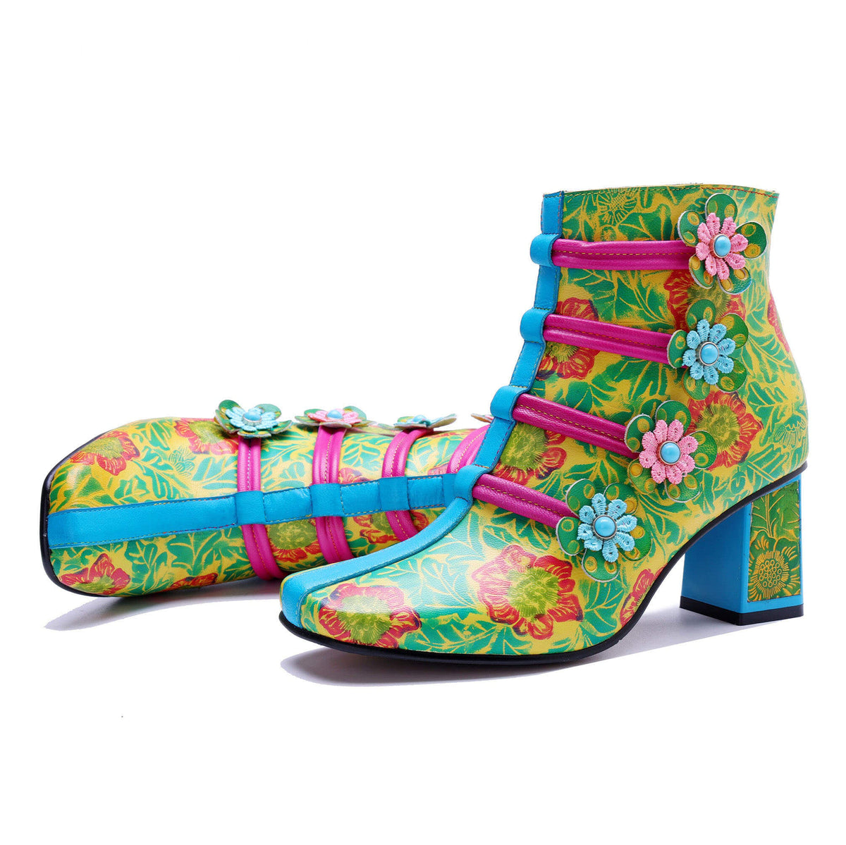 Colorstepshoes Bloom Fantasy Ankle Boots – product view 3