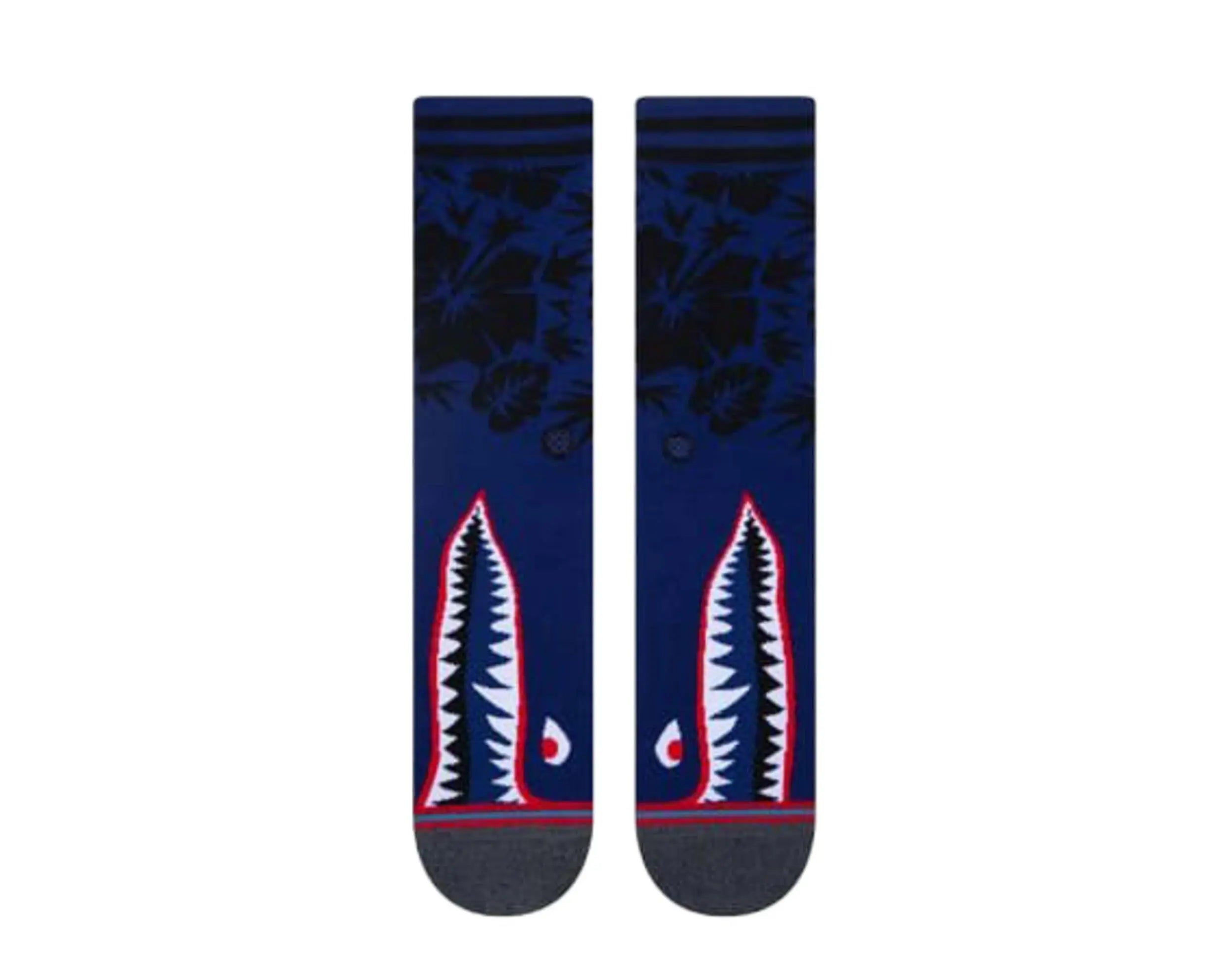 Stance Tropical Warbird Men Crew Socks Blue