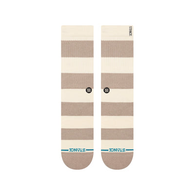 Stance Butter Blend Crew Socks - Stacked Up - Sting Grey