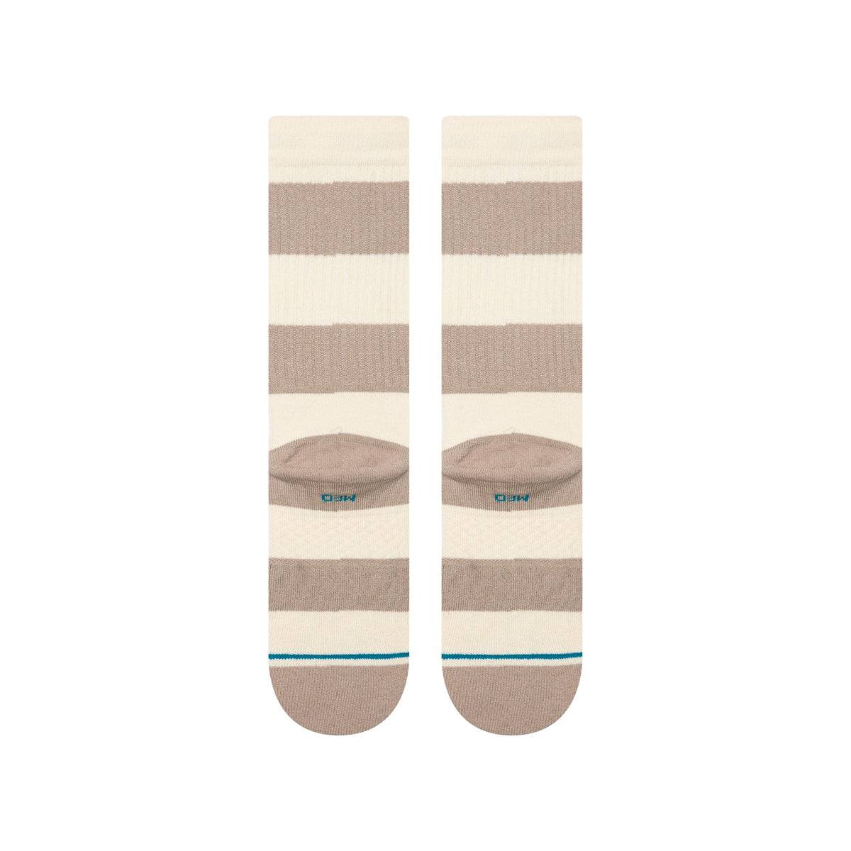 Stance Butter Blend Crew Socks - Stacked Up - Sting Grey