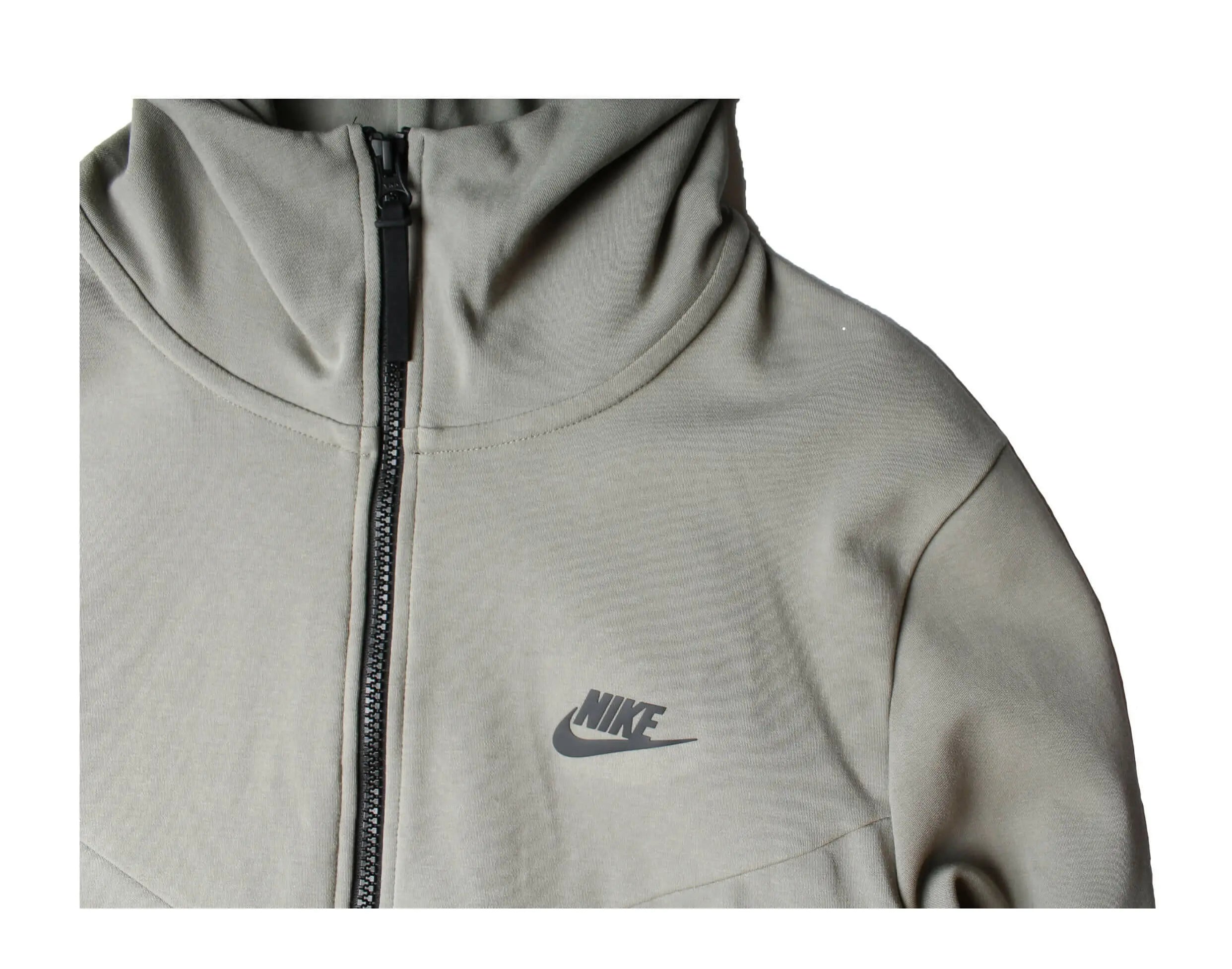 Nike Sportswear Tech Men Full-Zip Hoodie Dark Stucco/Black