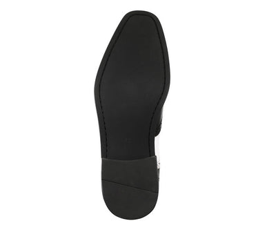 Asher Green AG2632 Men’s Black and White Leather Chelsea Boots