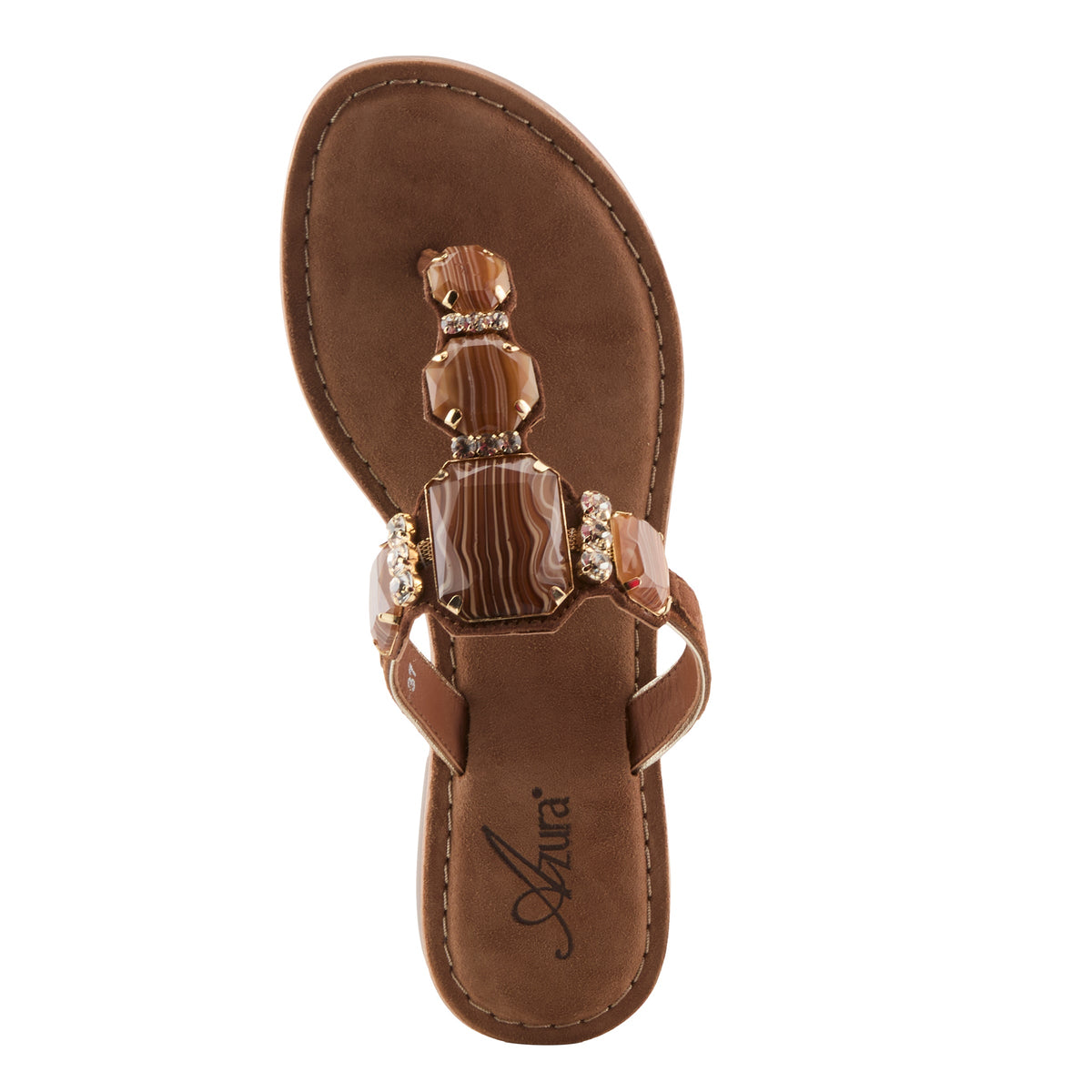 AZURA AGATES SANDALS – Detail Close-Up