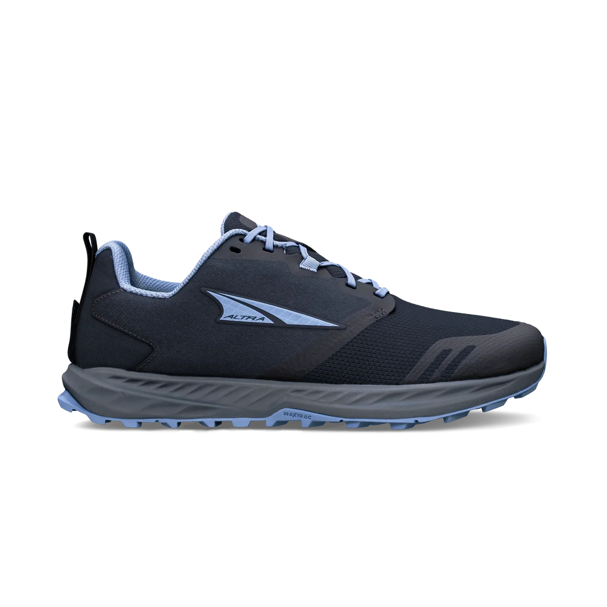 Altra Superior 7 Women's Trail Running Shoes — Black/Blue