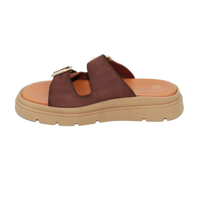 Eric Michael Alana Women’s Platform Leather Sandal
