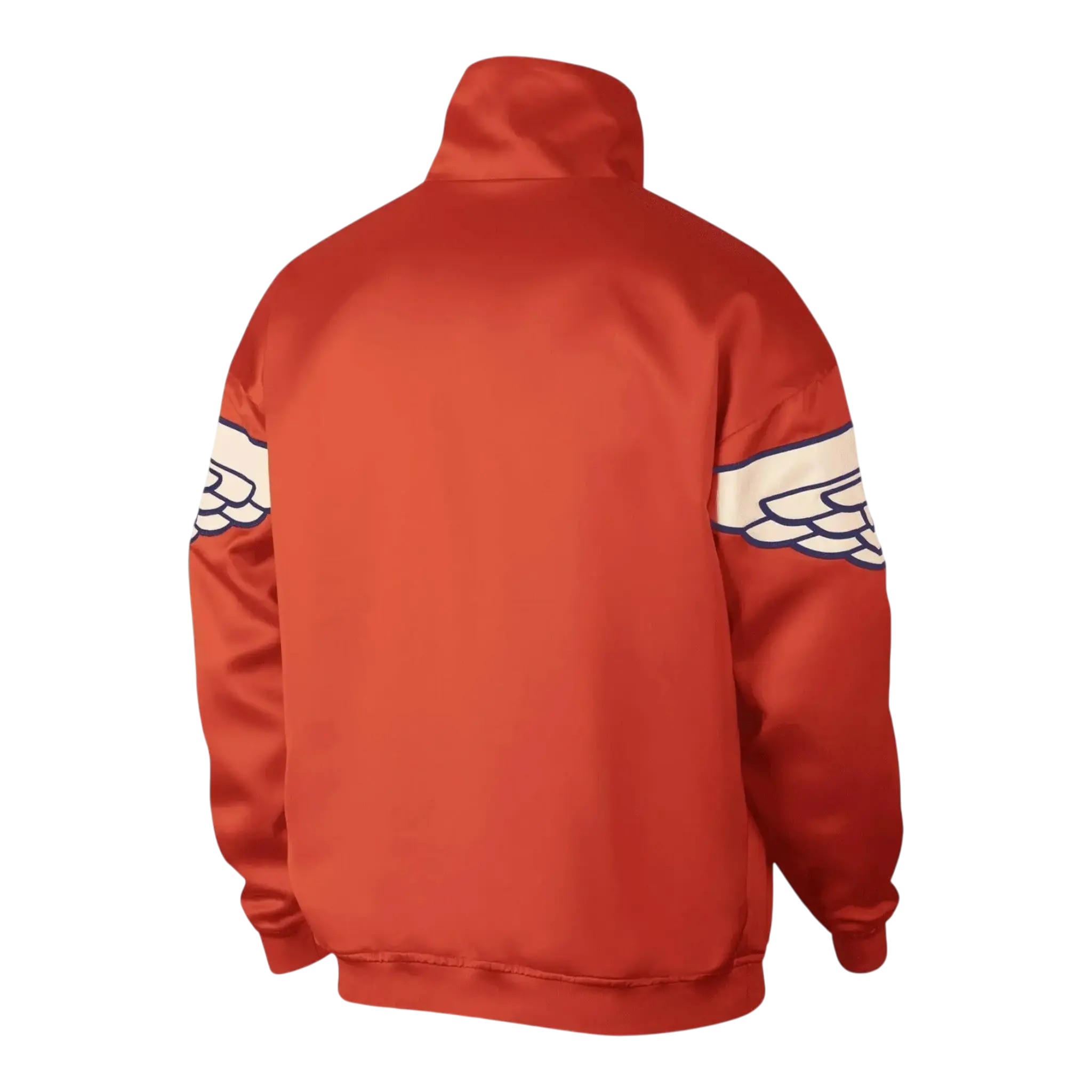 Jordan Wings Classic Pull-Over Men Jacket Team Orange/Crimson Tint-Deep Royal Blue