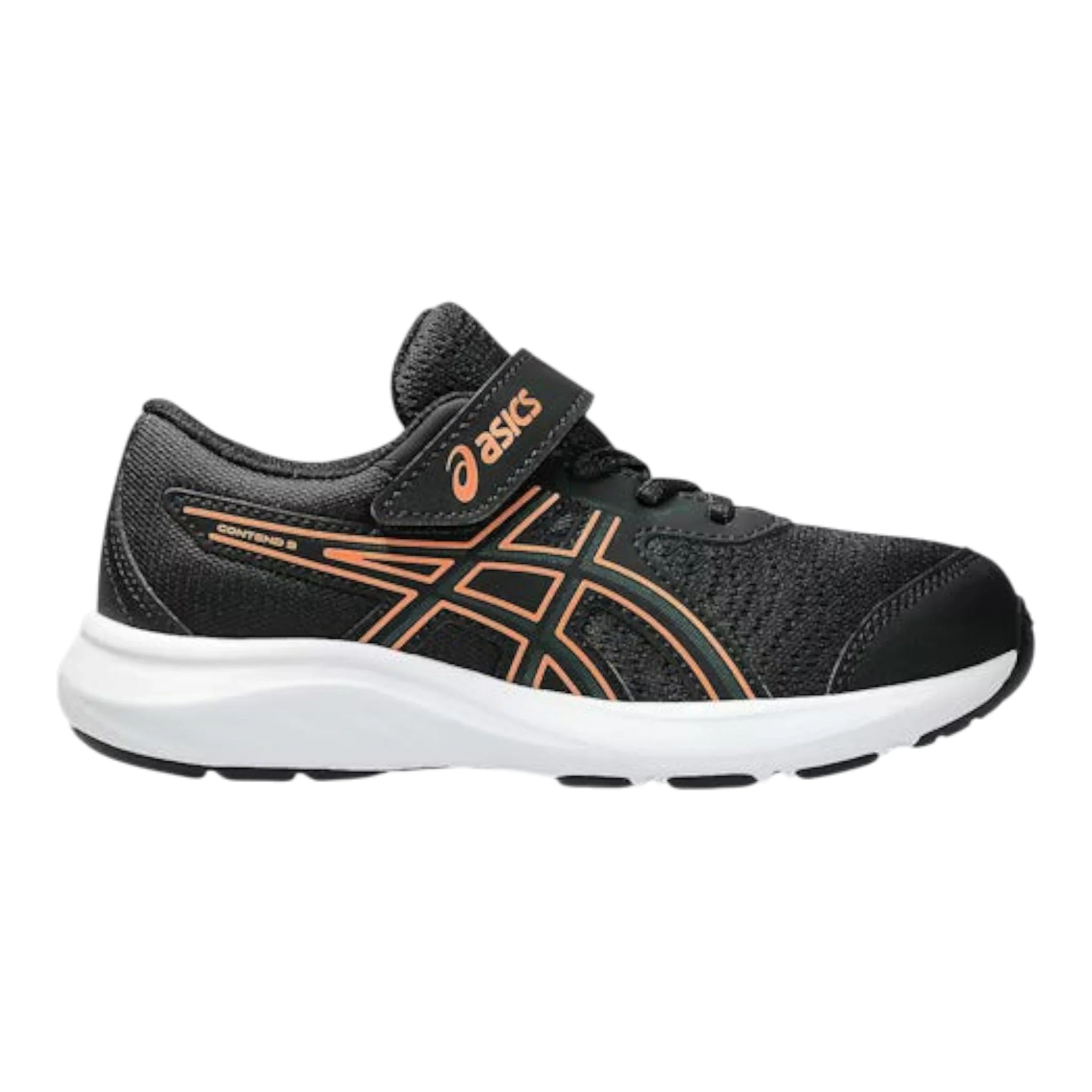 ASICS CONTEND 9 PS PS BLACK/SAXON GREEN