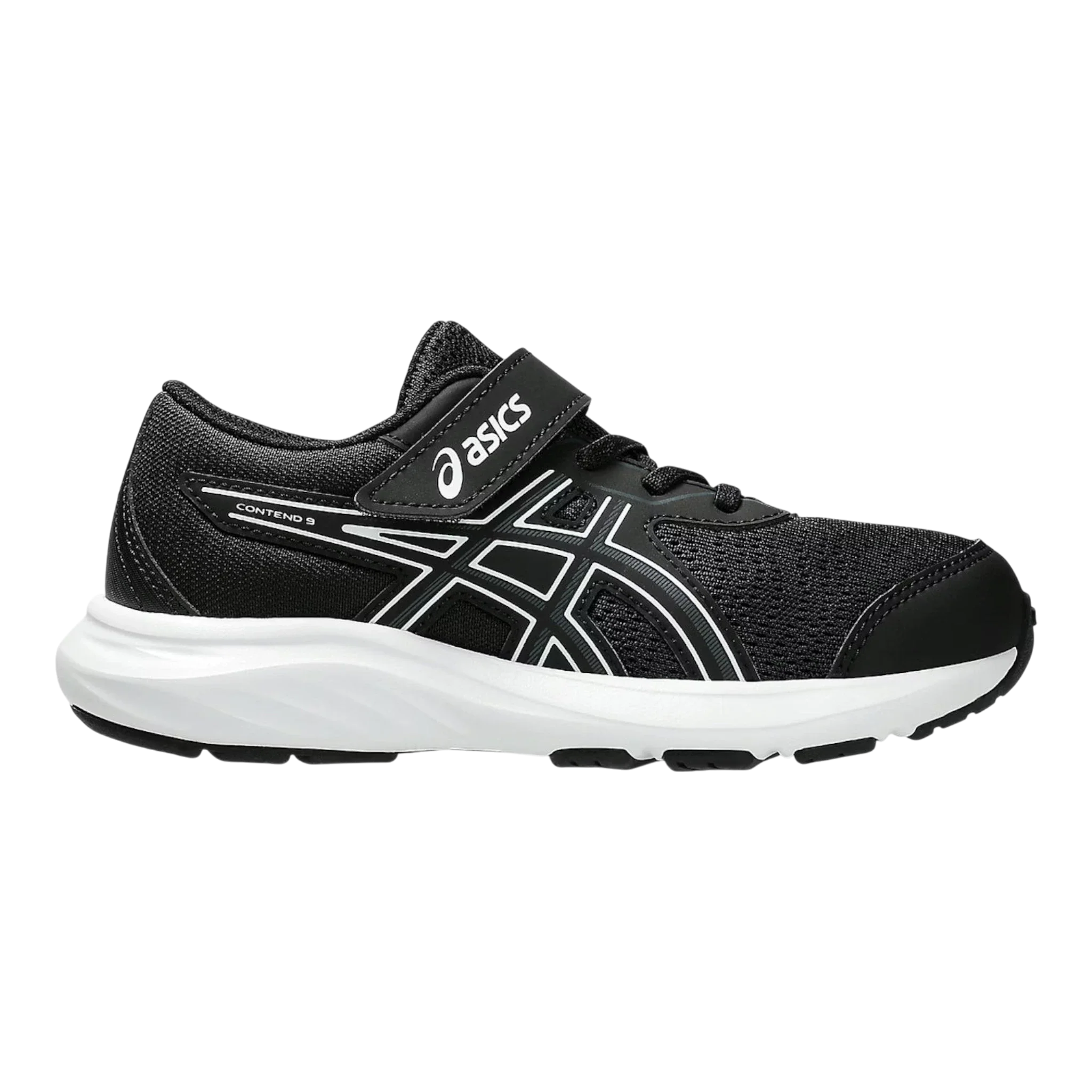ASICS CONTEND 9 PS PS BLACK/WHITE