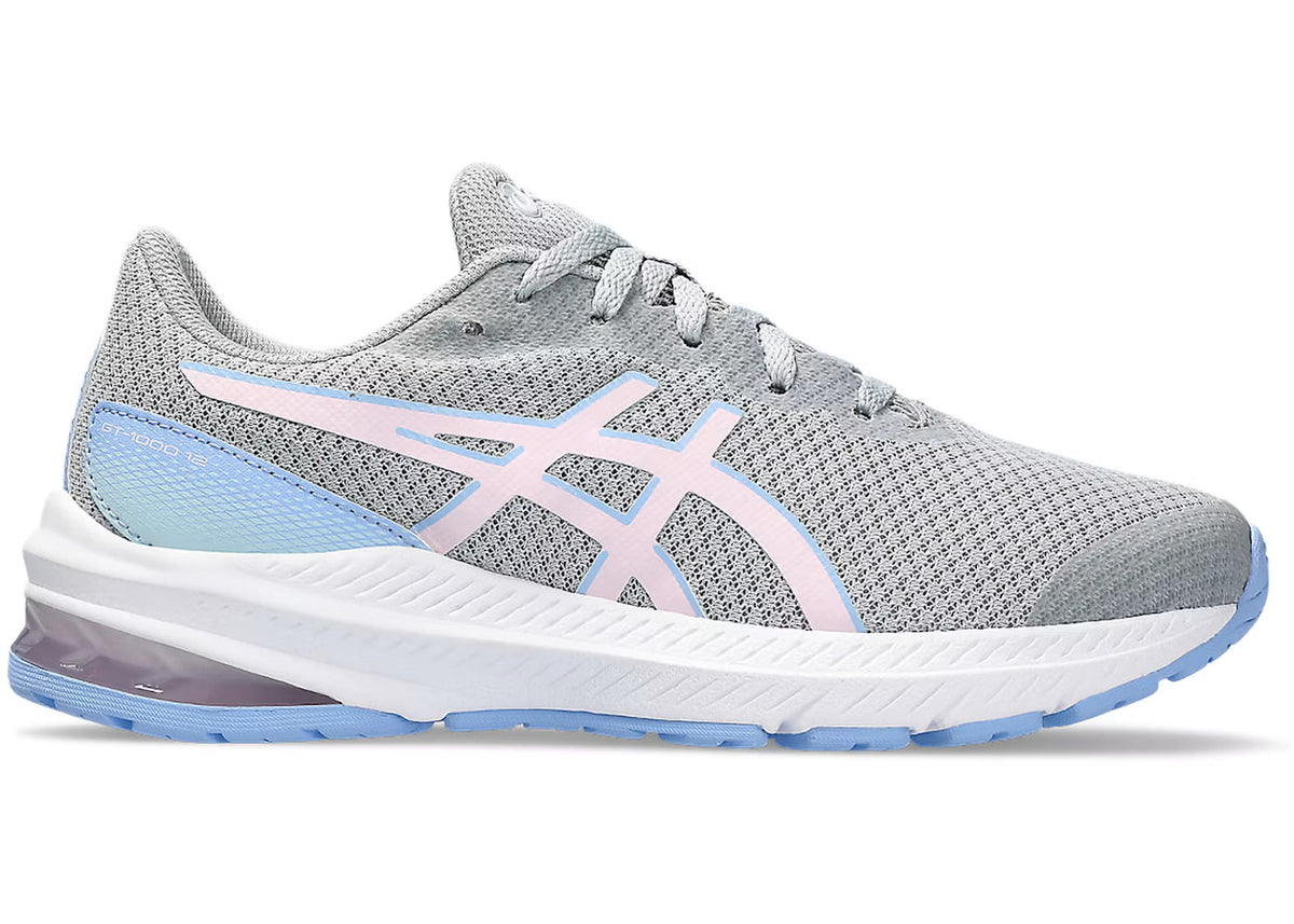 ASICS GT-1000 12 Little Kids (PS) Sneakers — Piedmont Grey/Cosmos Mesh Low-Top