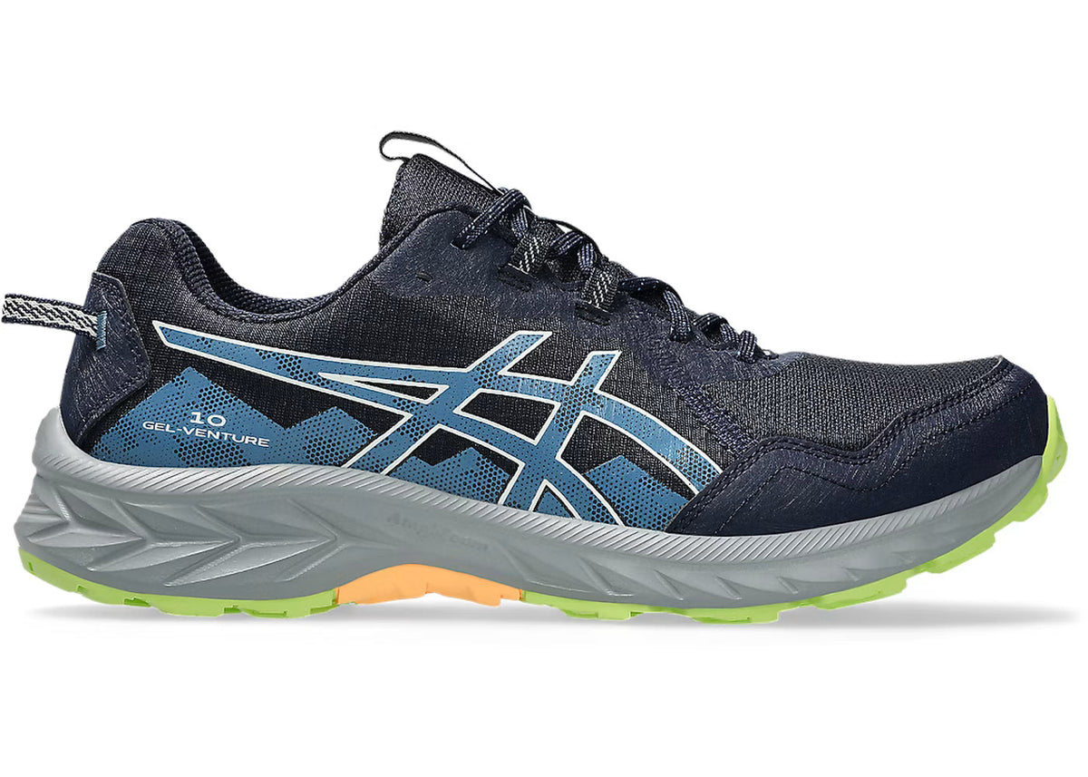 ASICS GEL-VENTURE 10 Mens Trail Running Shoes — Midnight/Winter Sea