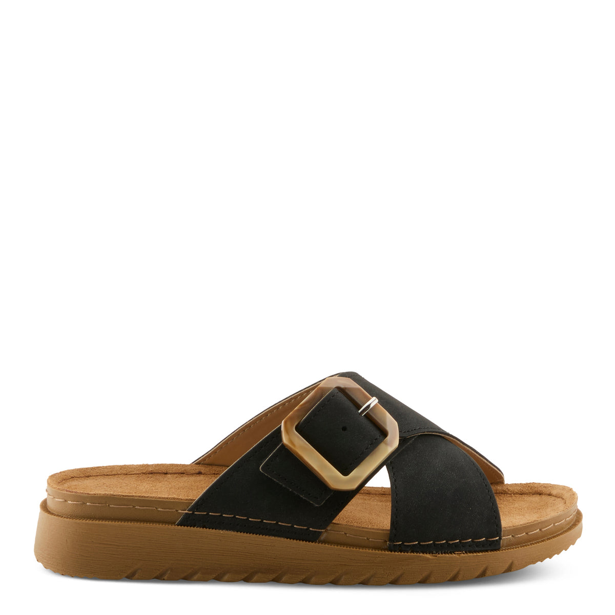 FLEXUS ASPA SLIDE SANDAL – Detail Close-Up
