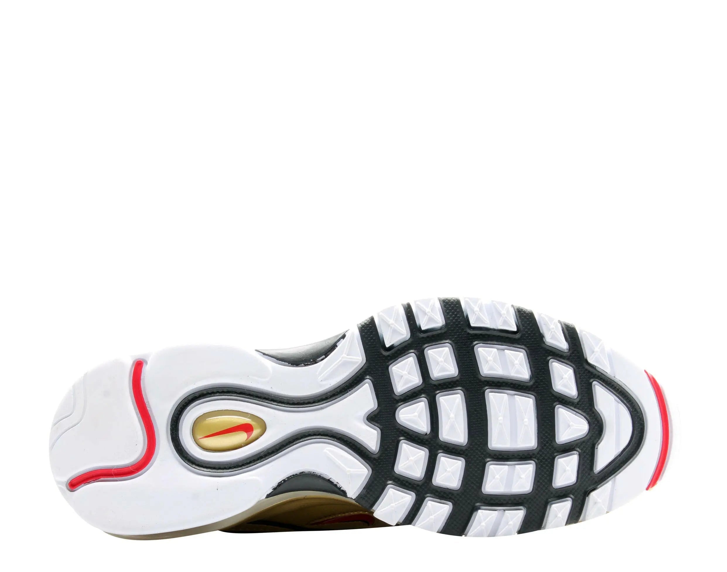 Nike Air Max 97 QS Men Running Sneakers Black/Metallic Gold