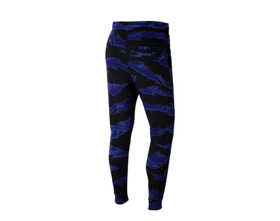 Nike Sportswear Jumpman Fleece Camo Men Sweatpants Germain Blue Camo