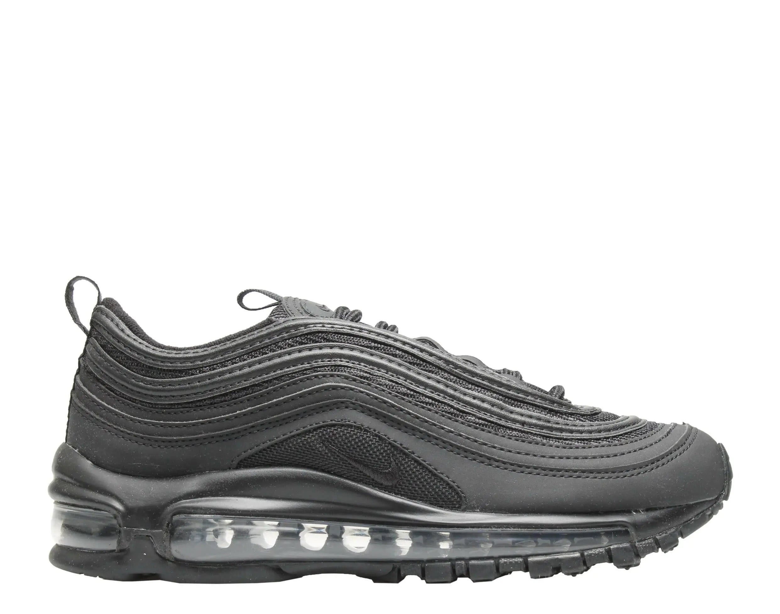 Nike Air Max 97 OG Big Kids Running Shoes Black/Black-Black