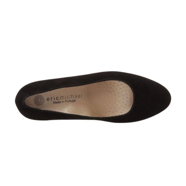 Eric Michael Abby Women’s Suede Slip-On Heel