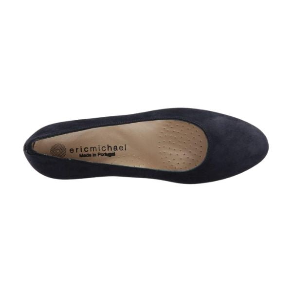 Eric Michael Abby Women’s Suede Slip-On Heel