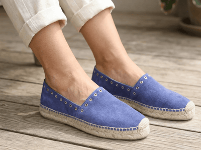 Eric Michael Addison Suede Grommet Womens Sandal