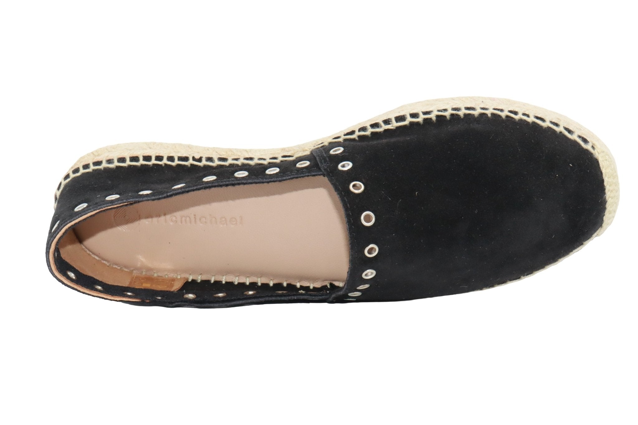 Eric Michael Addison Suede Grommet Womens Sandal