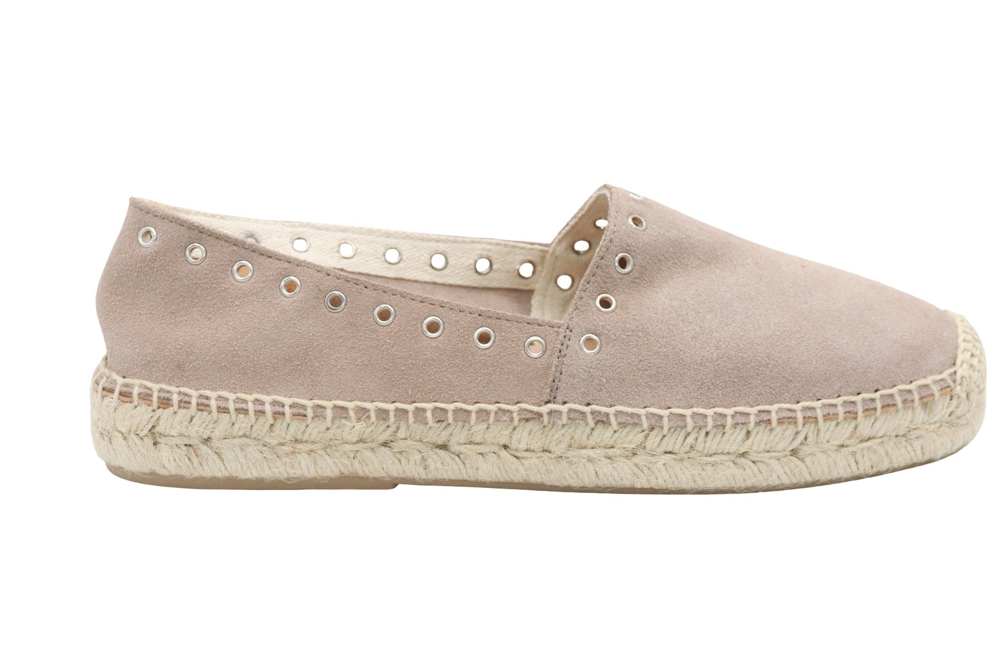 Eric Michael Addison Suede Grommet Womens Sandal