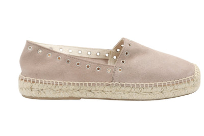 Eric Michael Addison Suede Grommet Womens Sandal