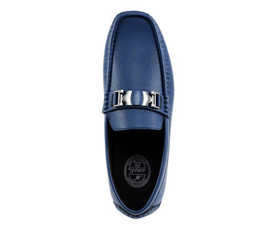Amali Adonis Navy Loafers — product view 3