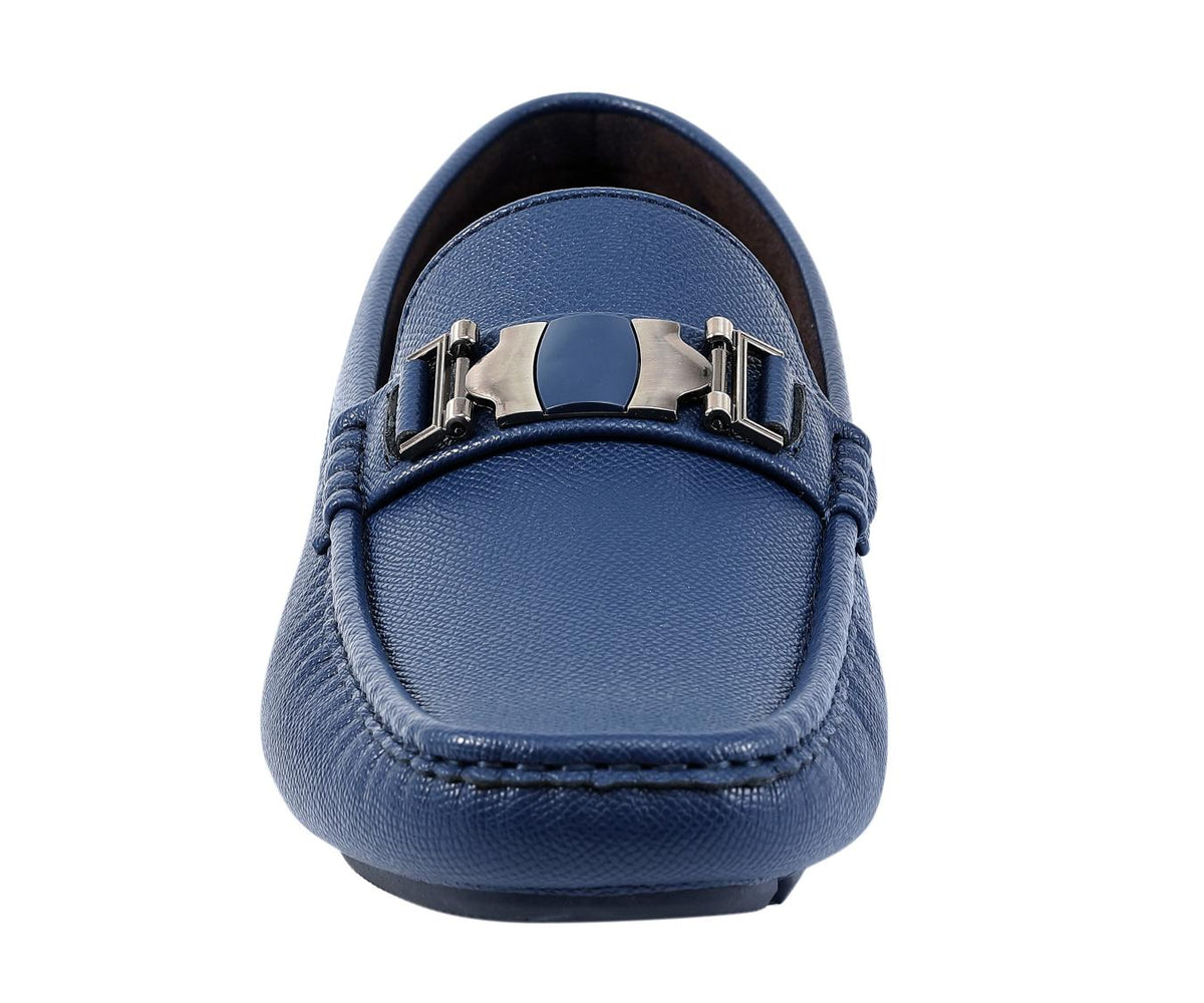 Amali Adonis Navy Loafers — product view 4