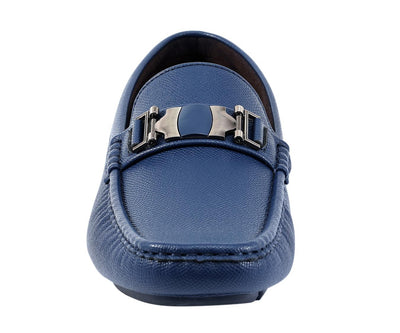 Amali Adonis Navy Loafers — product view 4