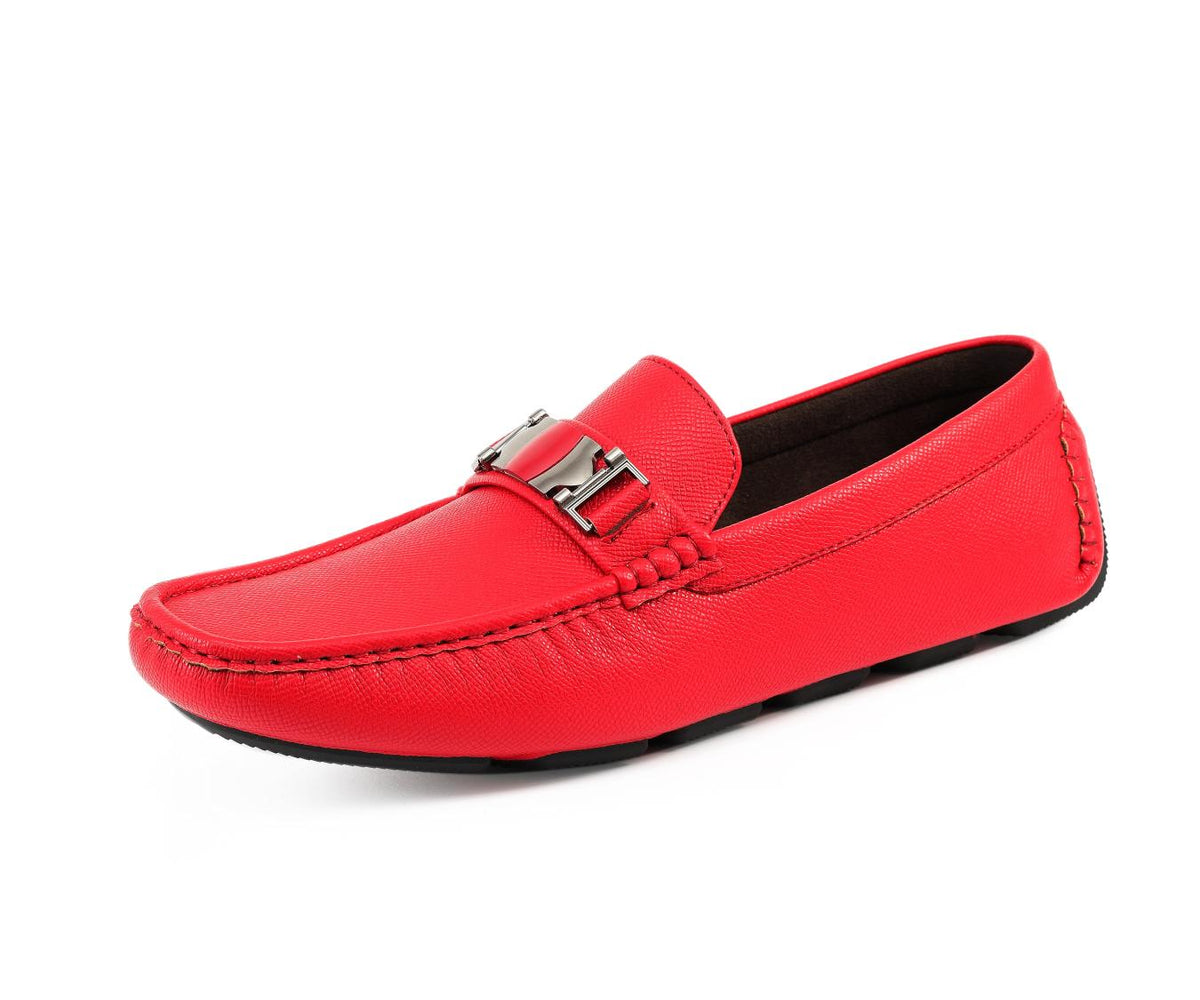 Amali Adonis Red Loafers — product view 1