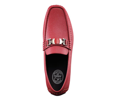 Amali Adonis Burgundy Loafers — product view 3