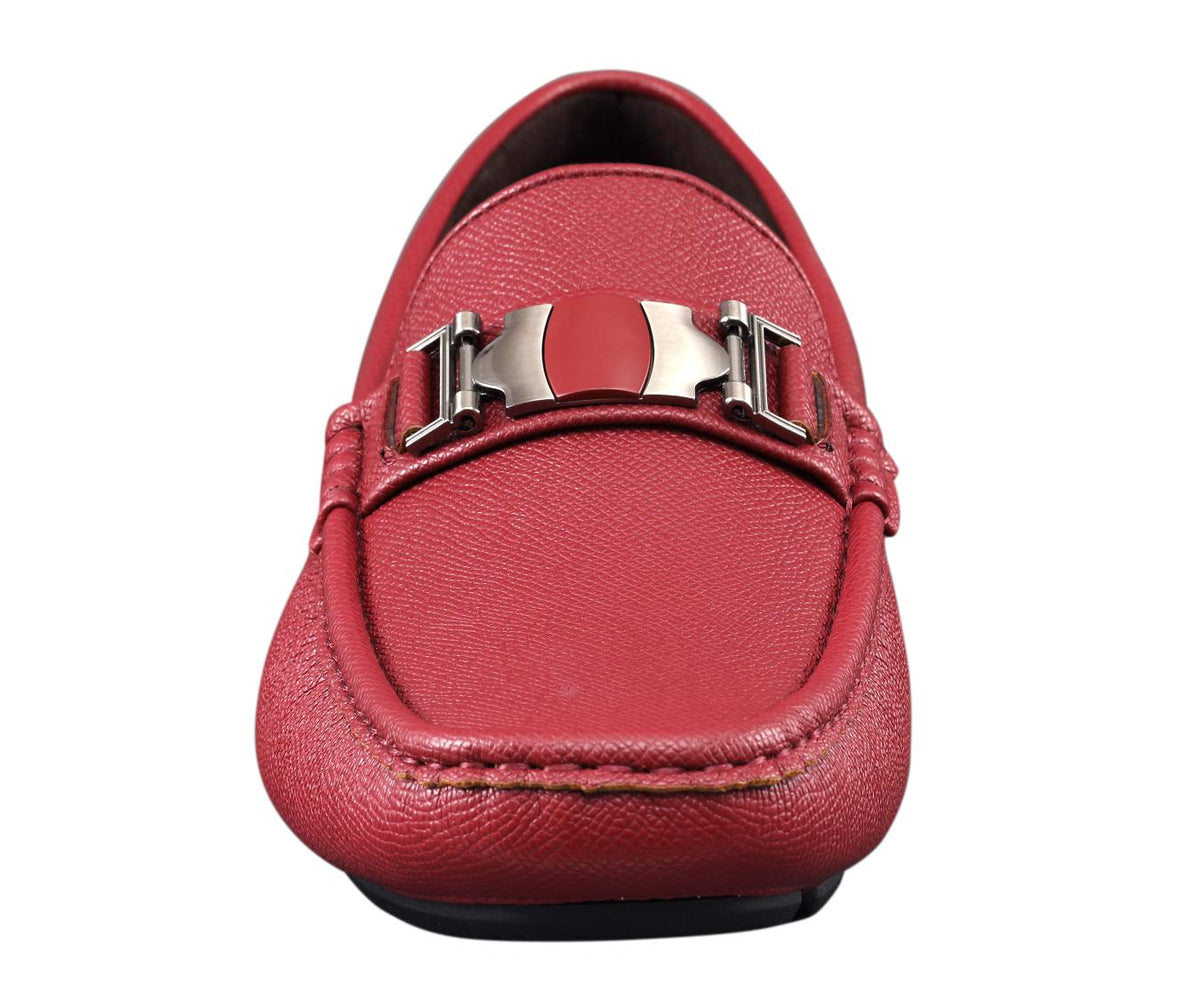 Amali Adonis Burgundy Loafers — product view 4