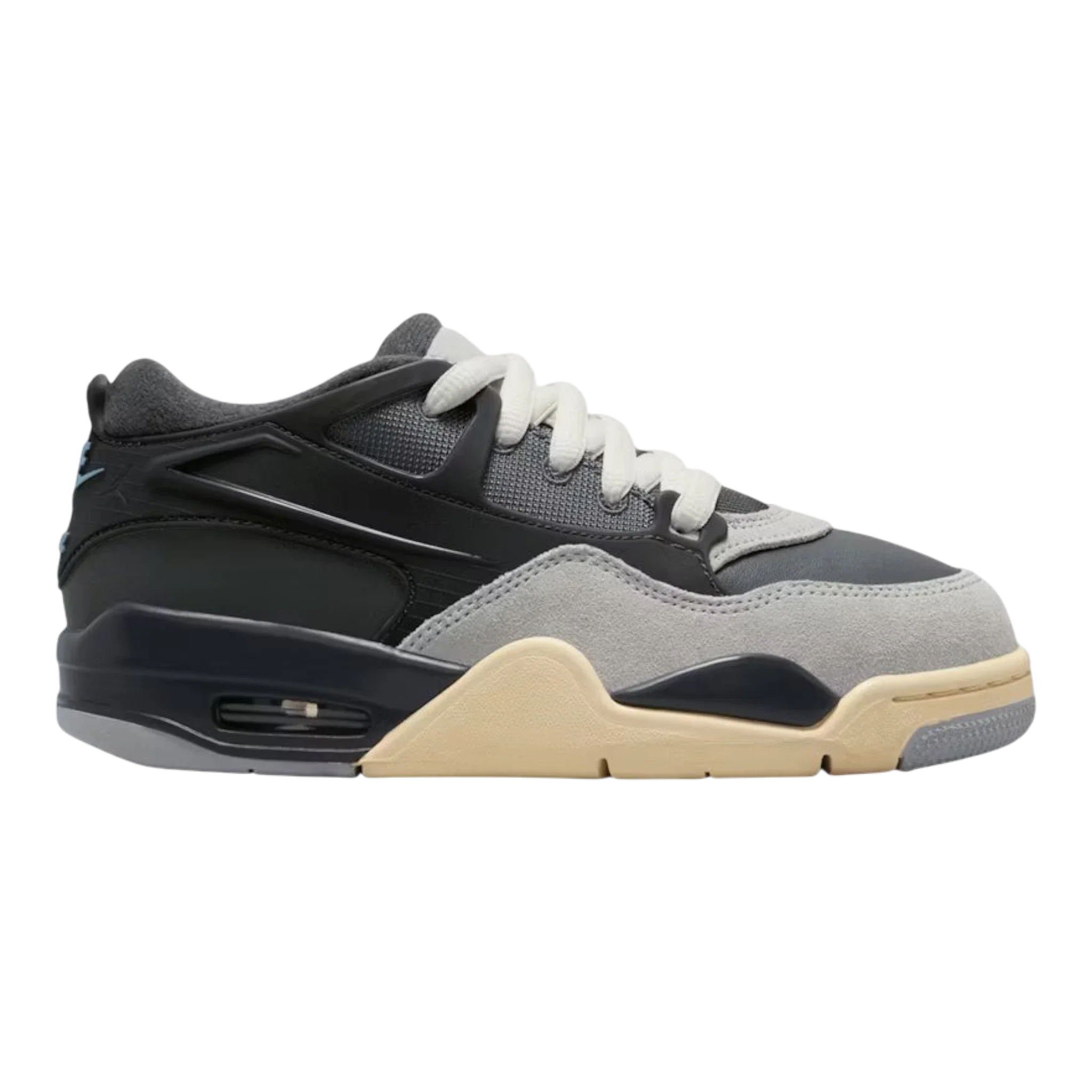 Nike Air Jordan 4 RM Big Kids' (GS) Sneakers — Iron Grey/Off-Noir Mid-Top