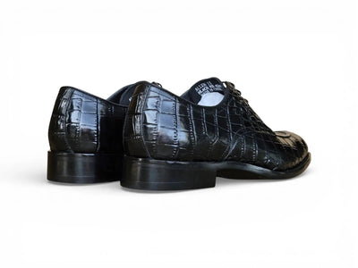 Allen II Embossed Split Toe Derby Carrucci Shoes Men's