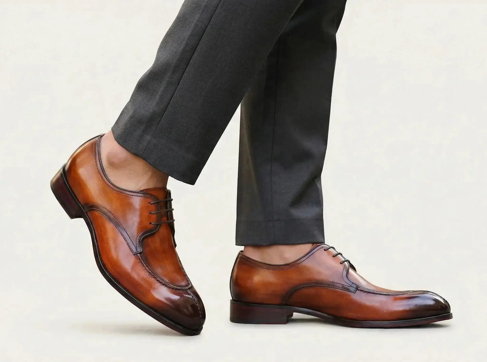 Allen Split Toe Derby Carrucci Shoes Men's