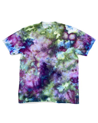 Ice-Dyed T-Shirt – Psychedelic Garden