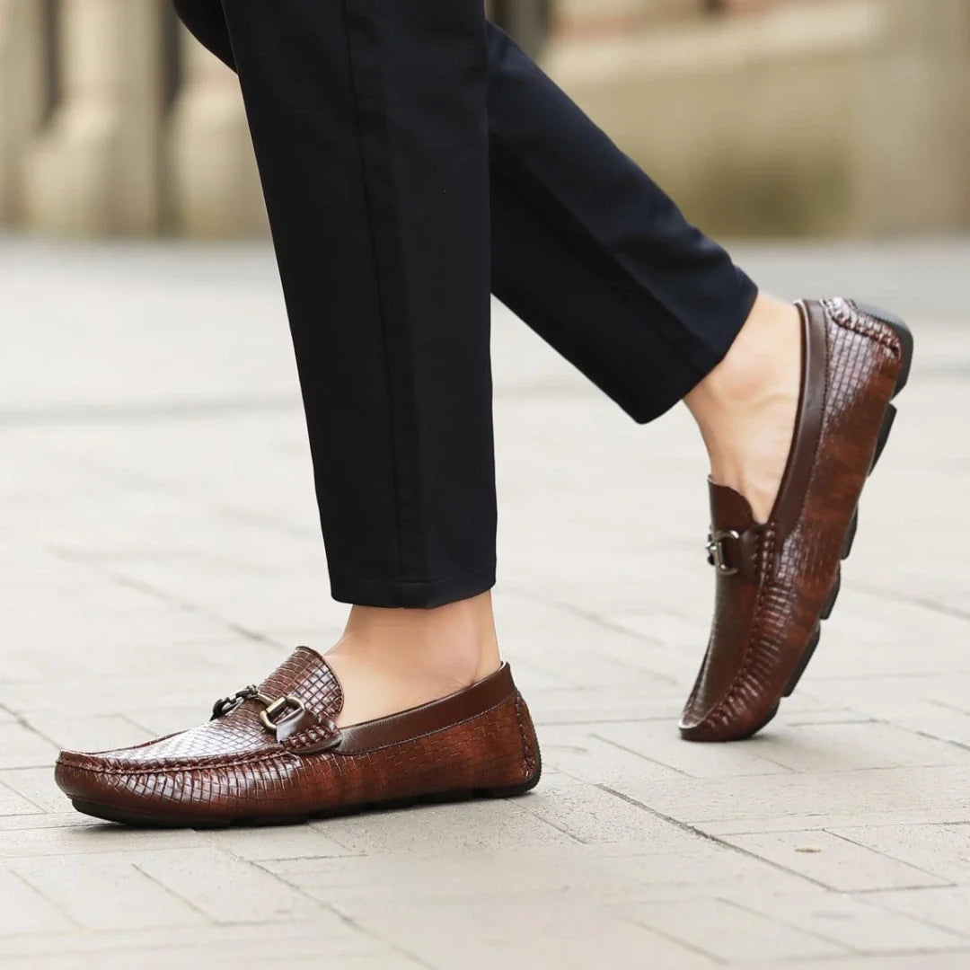 Amali Amerigo Cognac Loafers — product view 2