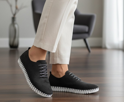 Eric Michael Annie Women’s Slip-On Leather Sneaker