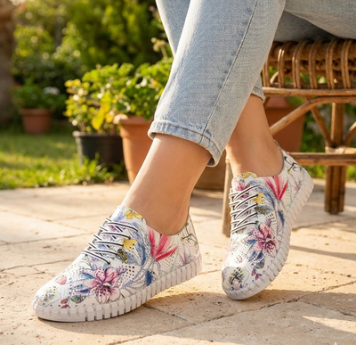 Eric Michael Annie Women’s Slip-On Leather Sneaker