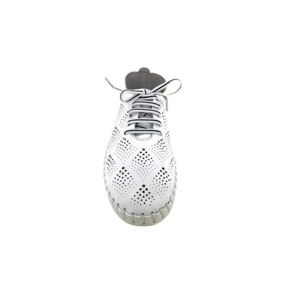La Plume Shoes Eric Michael Annie Women’s Slip-On Leather Sneaker – product view 26