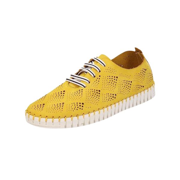 Eric Michael Annie Women’s Slip-On Leather Sneaker